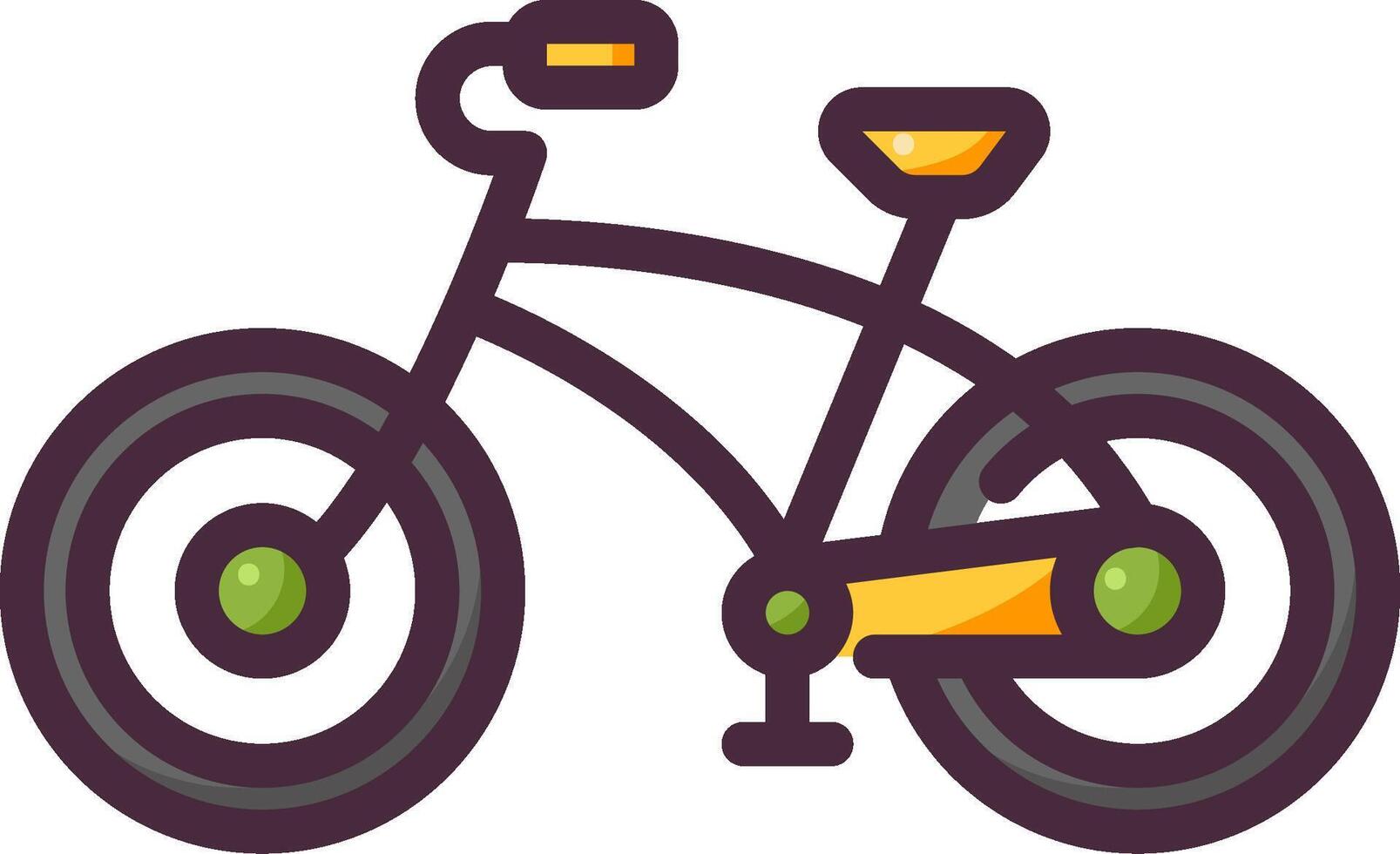 Bicycle icon illustration vector