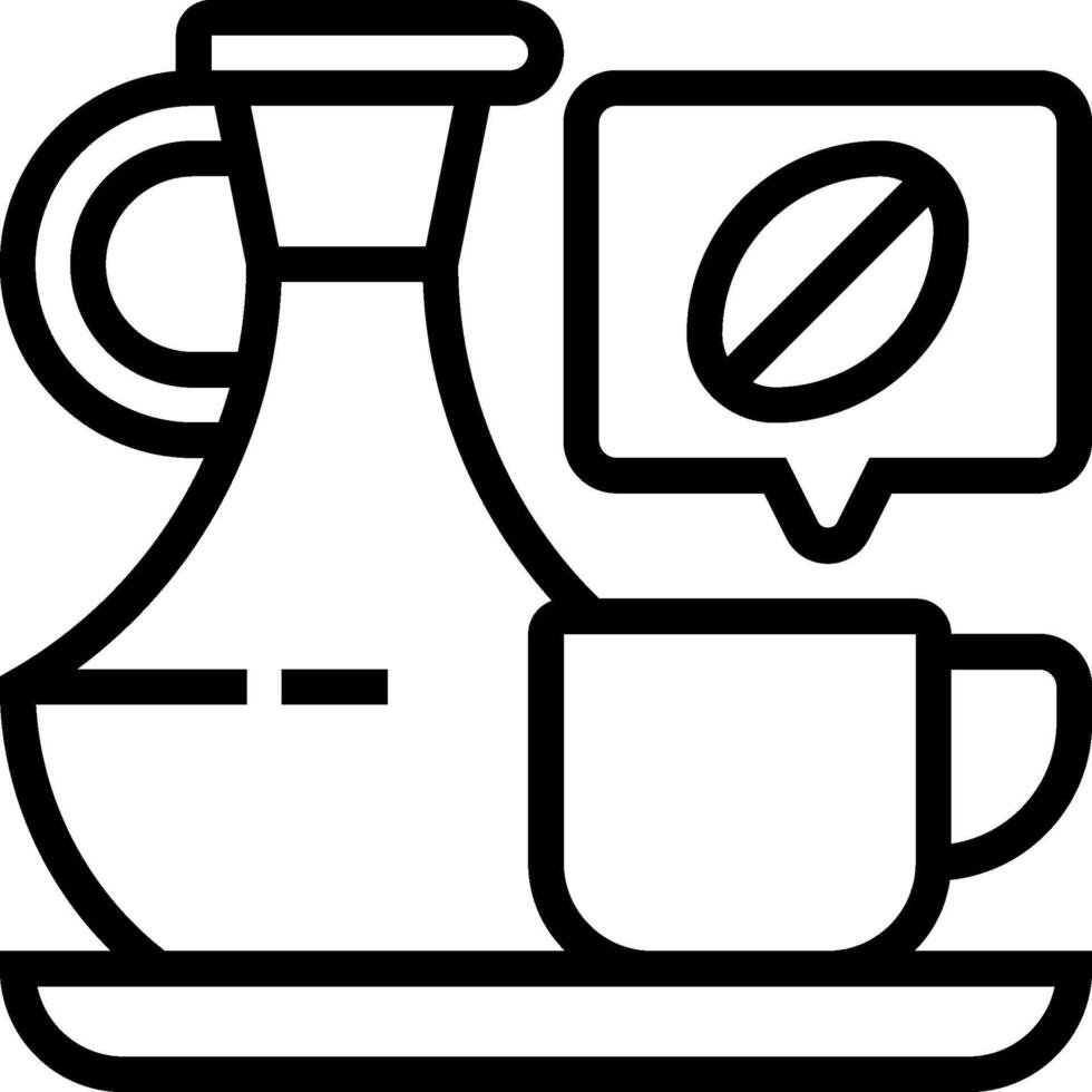 Coffee and tea icon vector