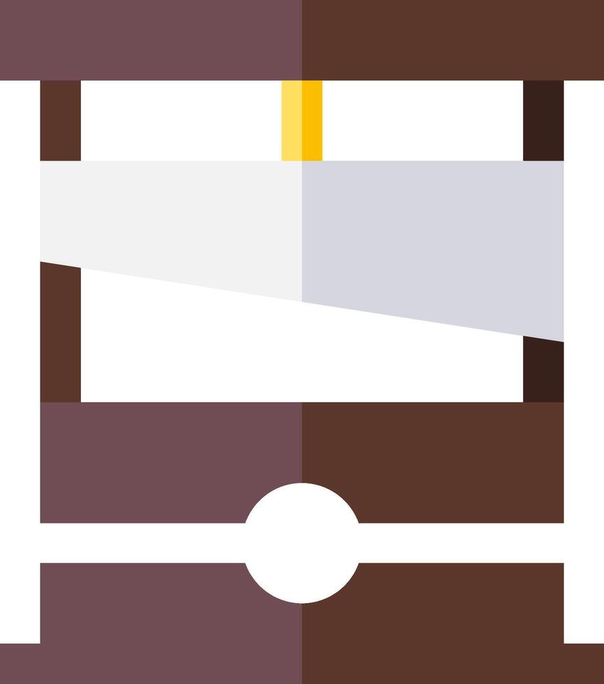 A brown and white image of a bed vector
