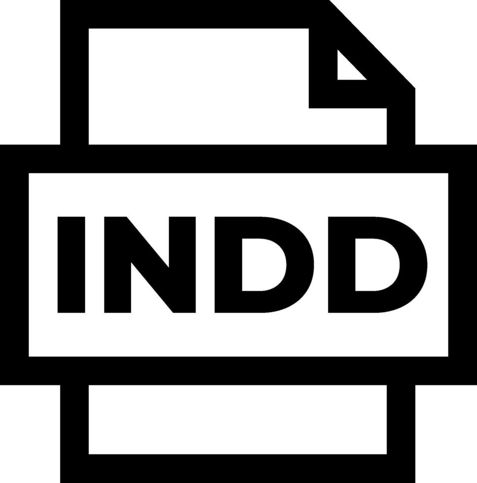 Indd illustration design vector