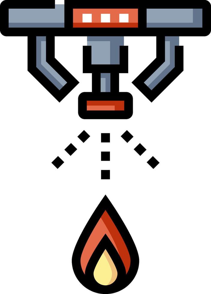 Fire extinguisher icon vector