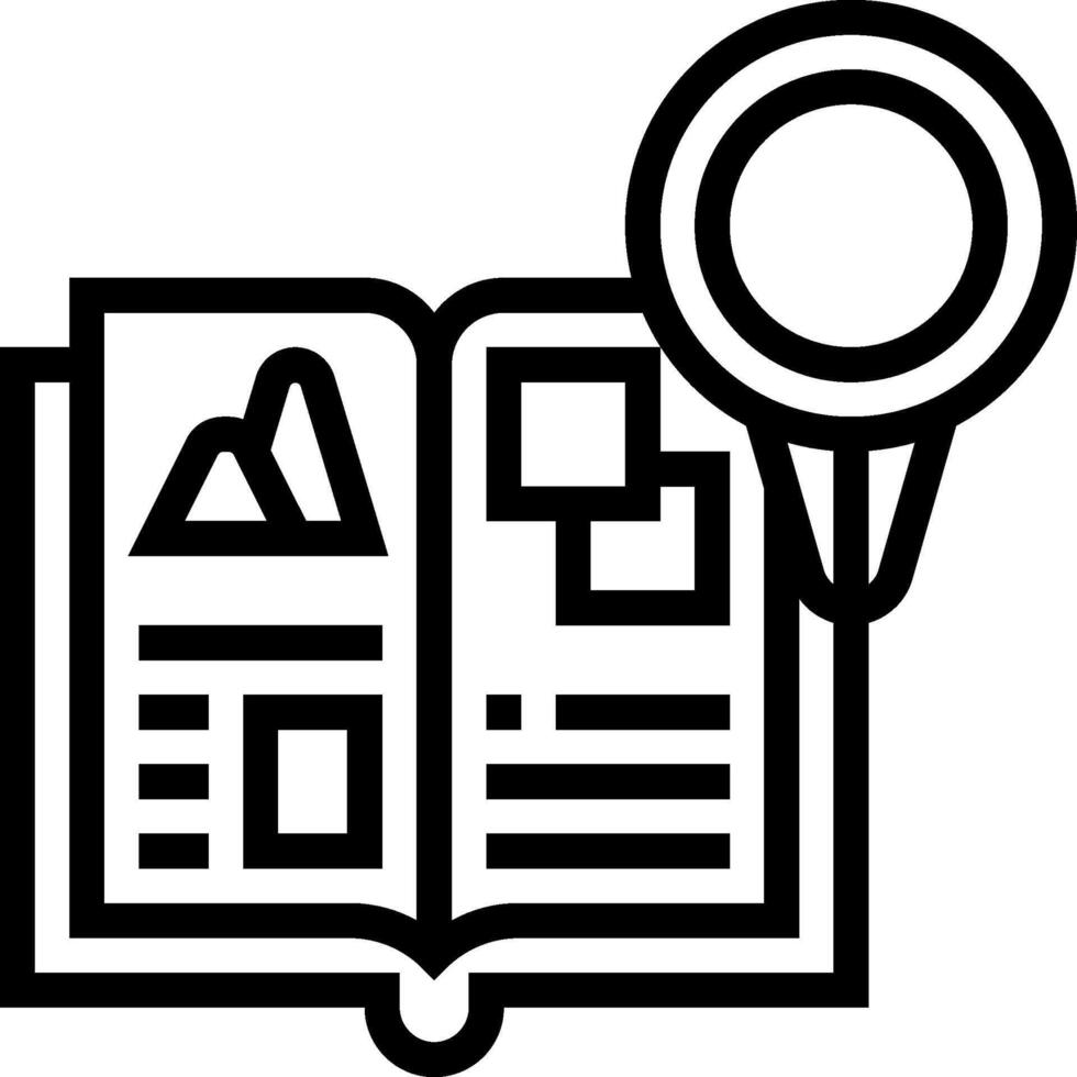 Search icon illustration vector
