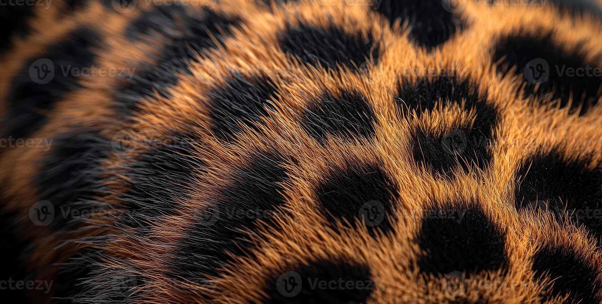 A close up of a cat's fur with a brown and black pattern. The fur is fuzzy and has a lot of texture photo