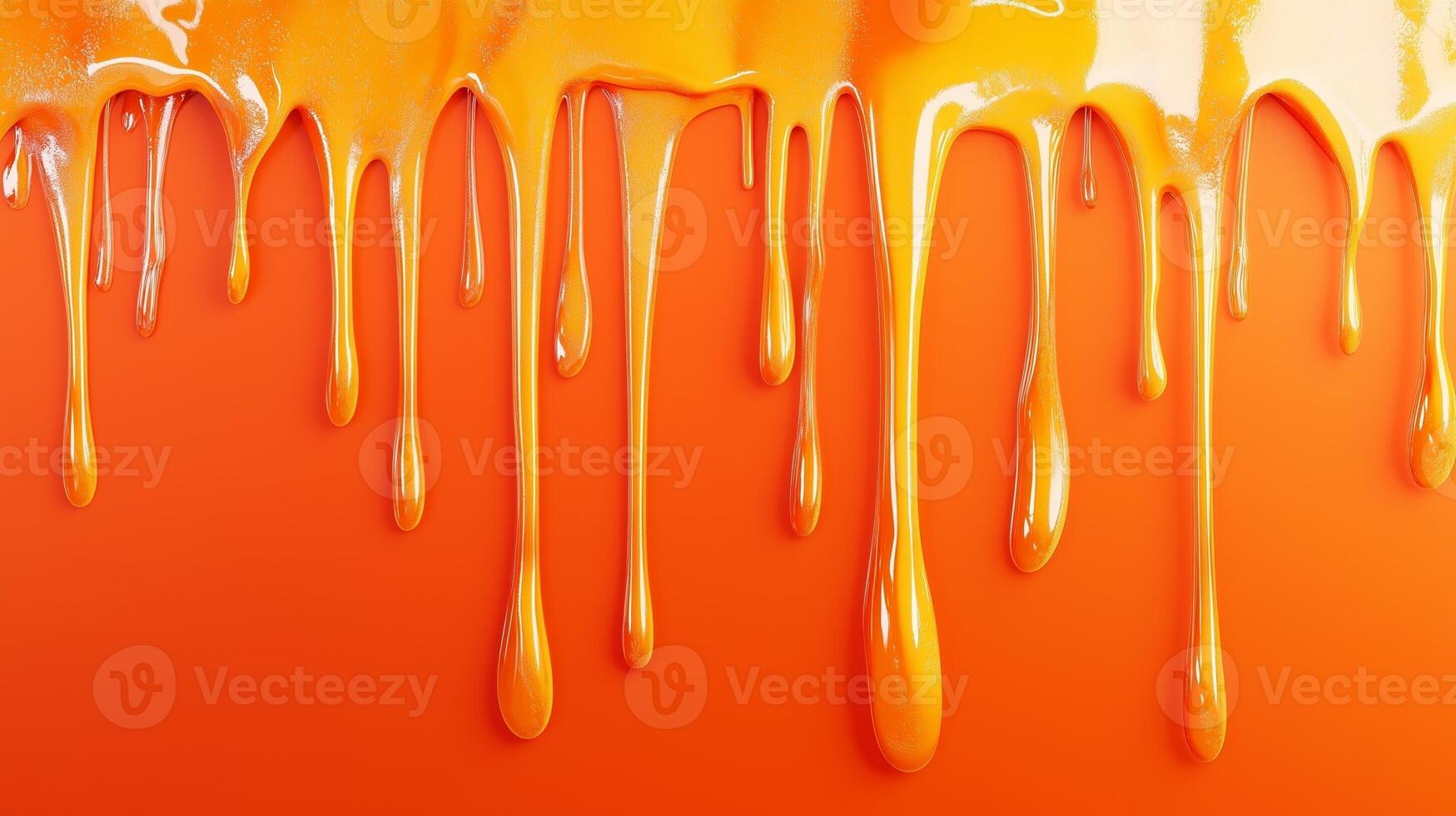 fluid cream motion flow droplets yellow melted photo