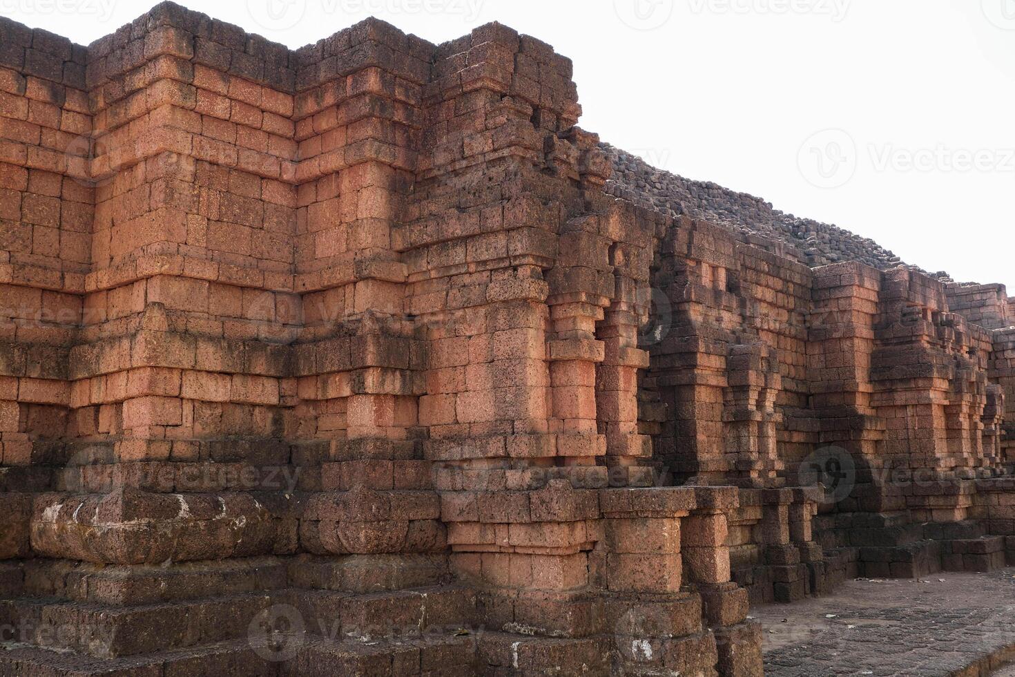 Part of Khao Klang Nok in Si Thep historical park. photo
