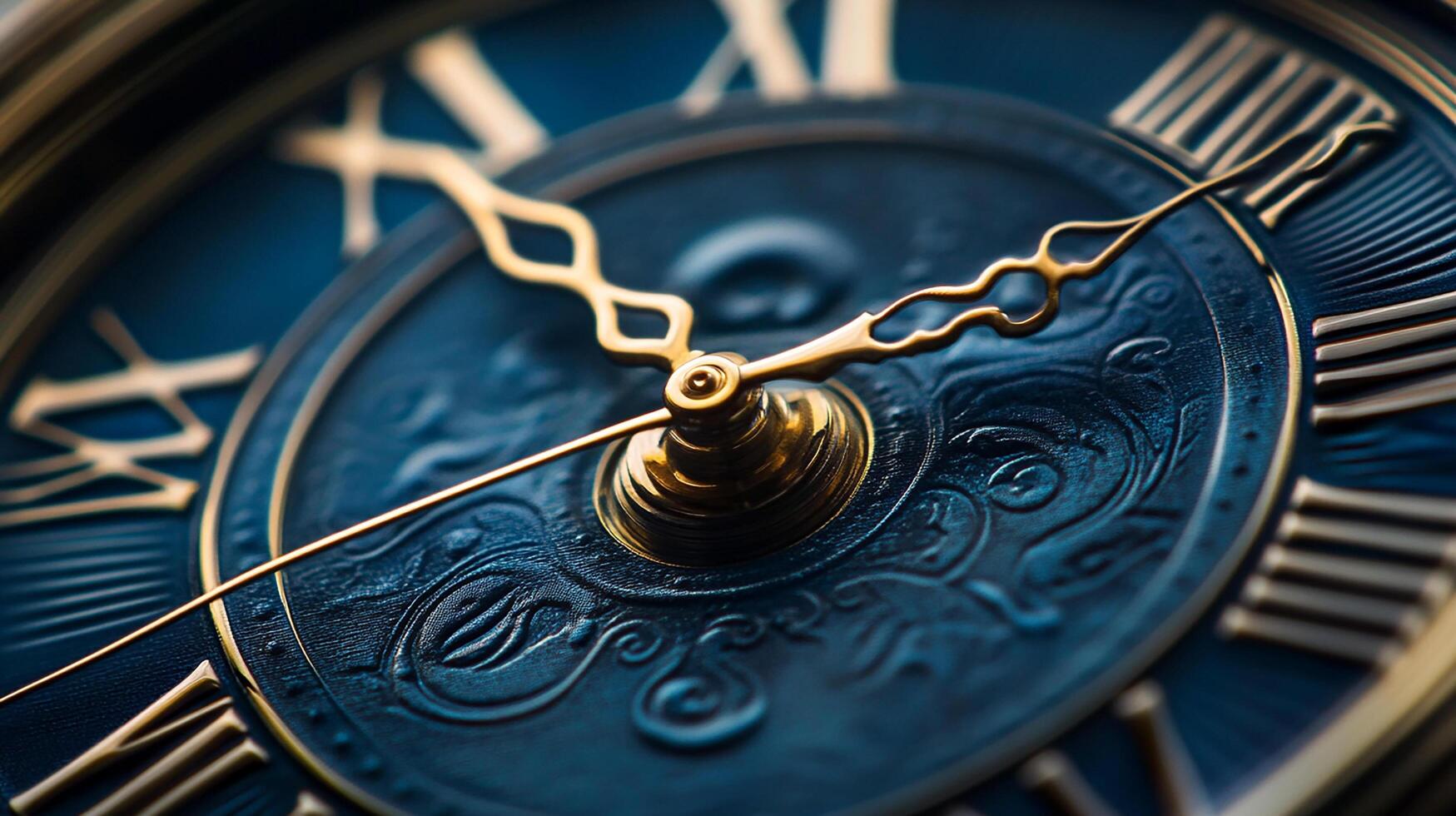 A close up of a clock photo