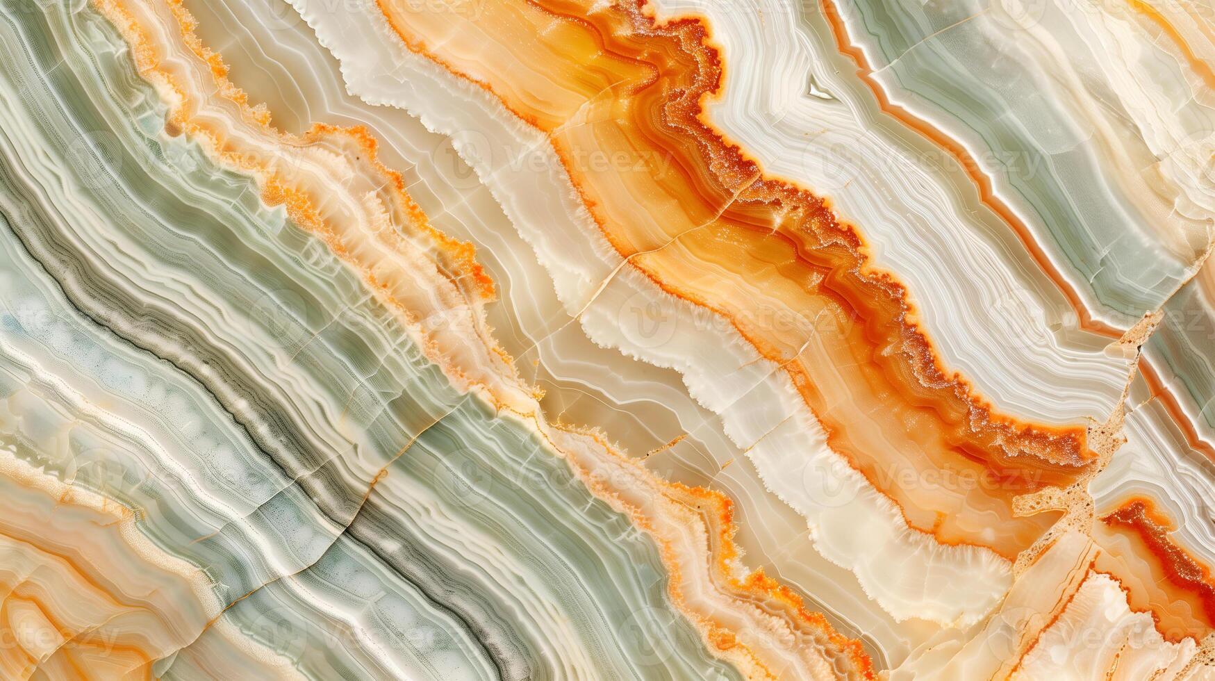 Elegant jasper stone texture background with vibrant orange and gray patterns in natural formation photo