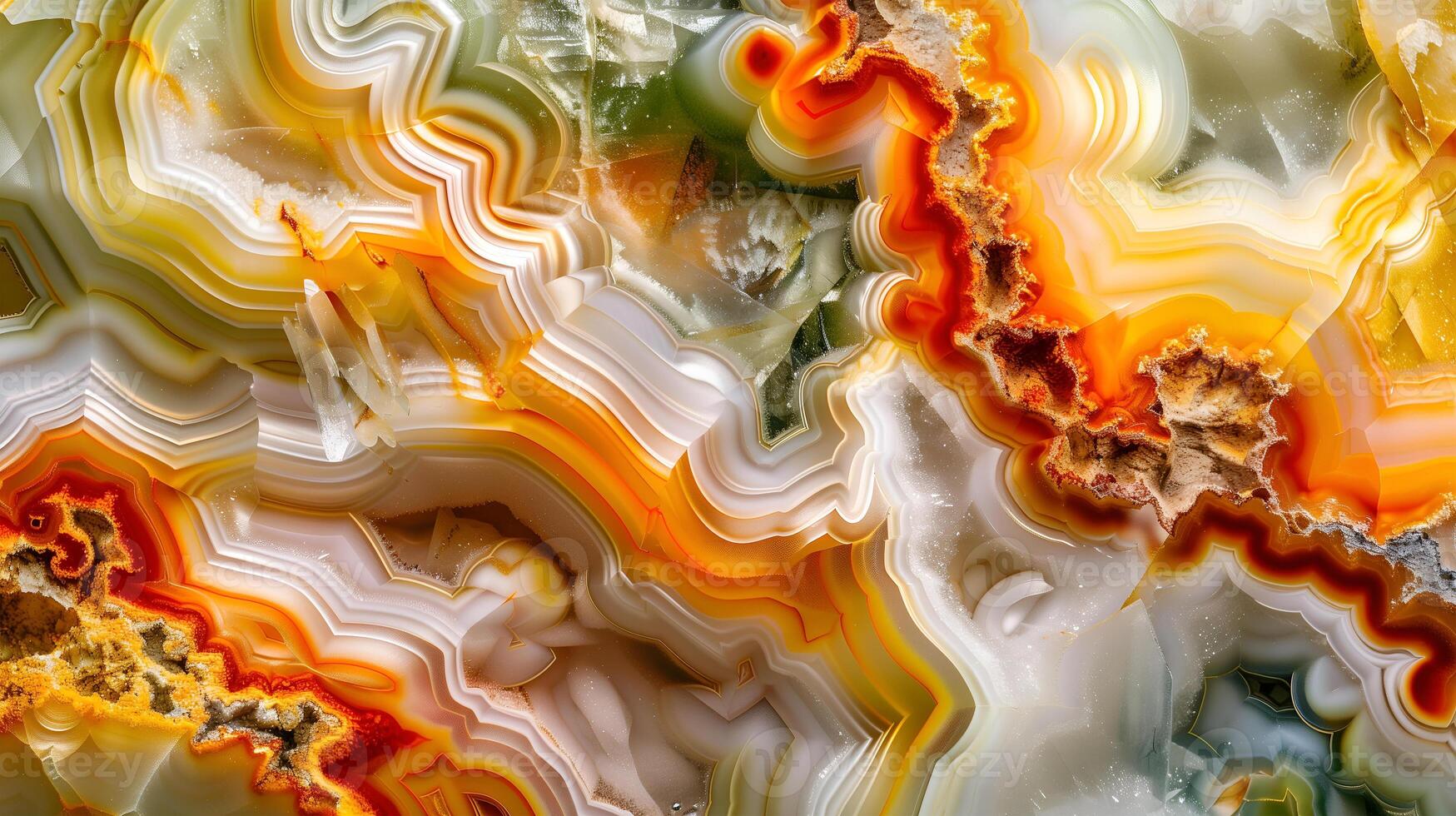 Colorful jasper stone texture background featuring flowing patterns and vibrant hues photo