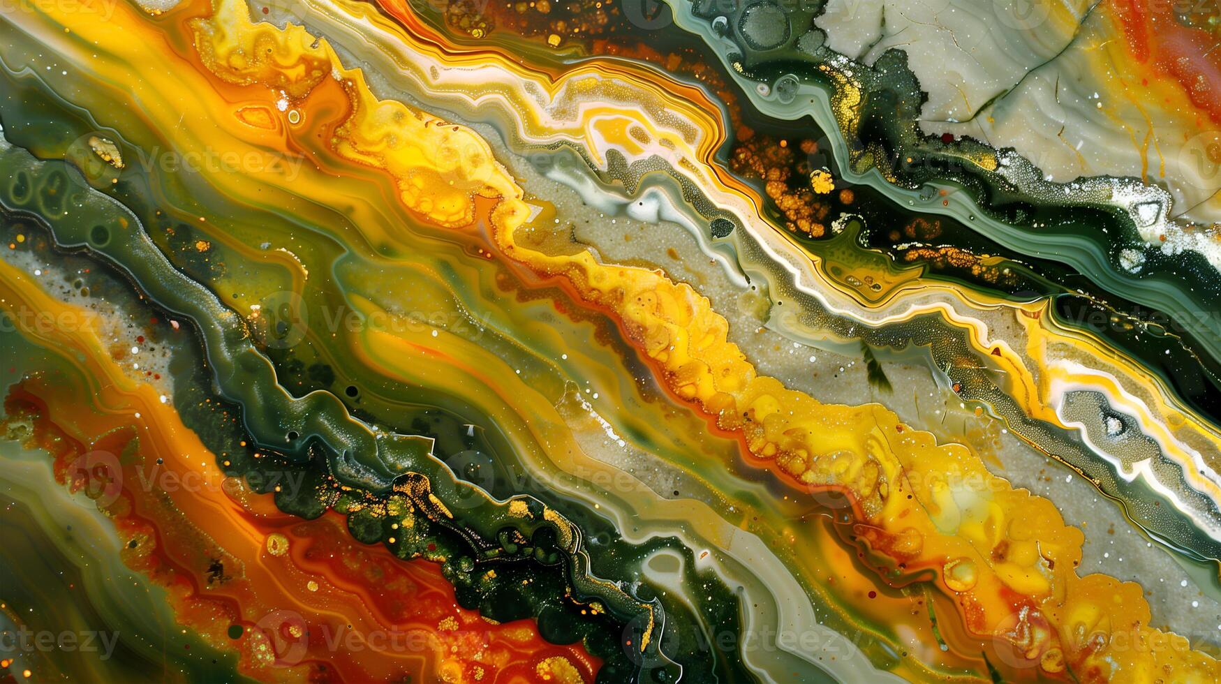 Jasper stone texture features vibrant orange and yellow swirling patterns in natural backdrop photo