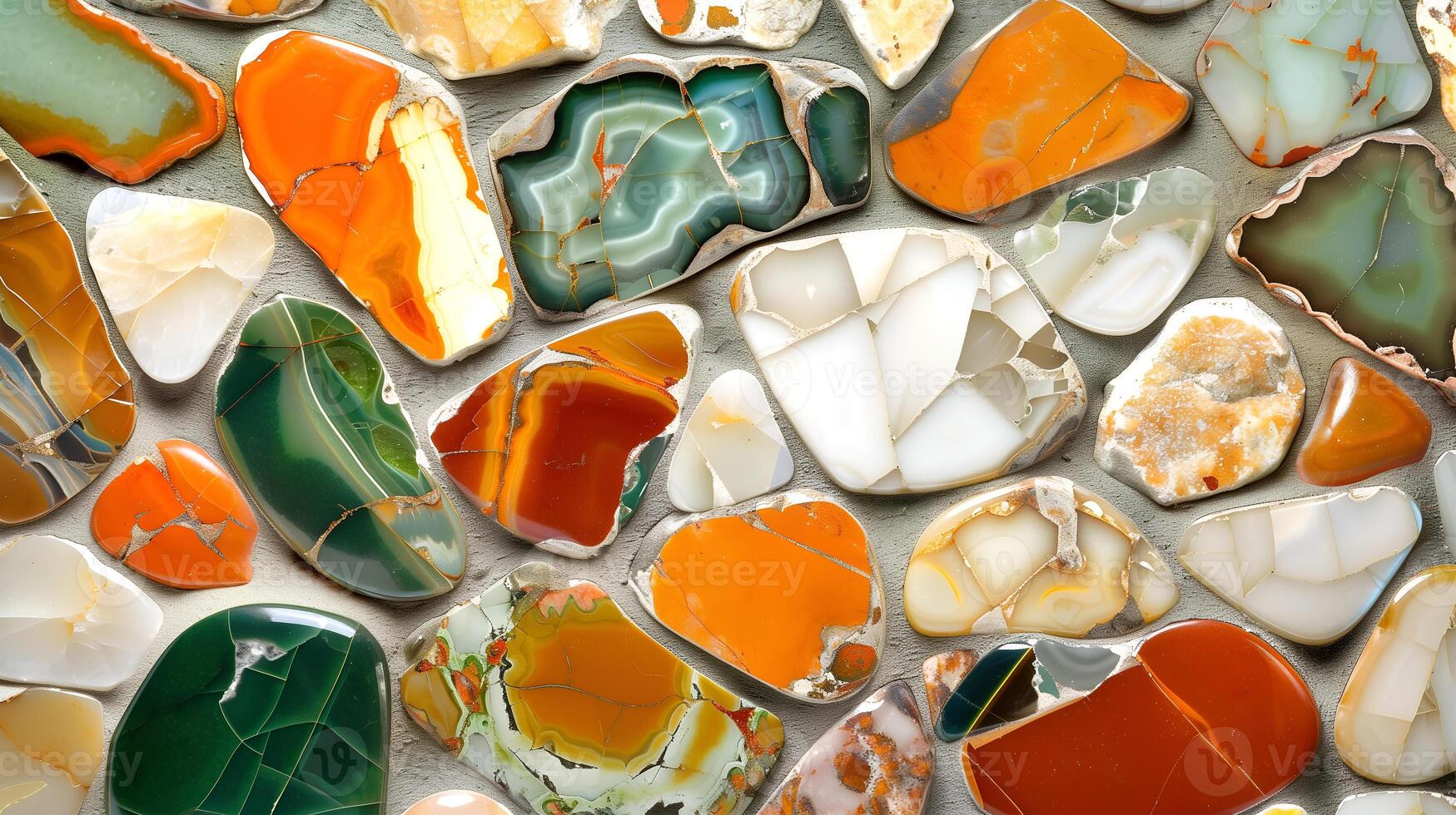Beautiful jasper stone texture background featuring vibrant colors and unique patterns photo
