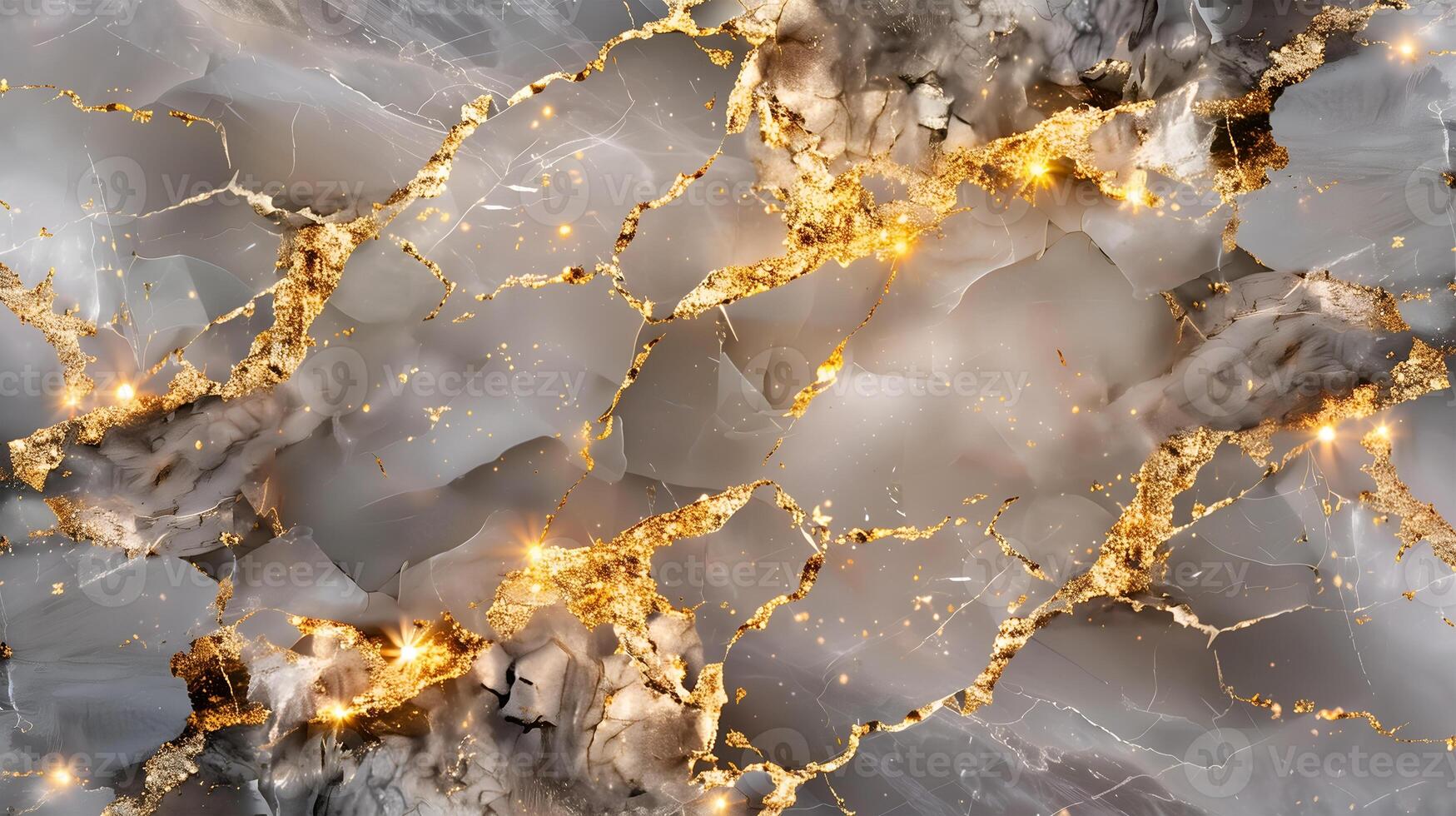 Elegant marble texture background with golden veins and intricate patterns for modern design photo