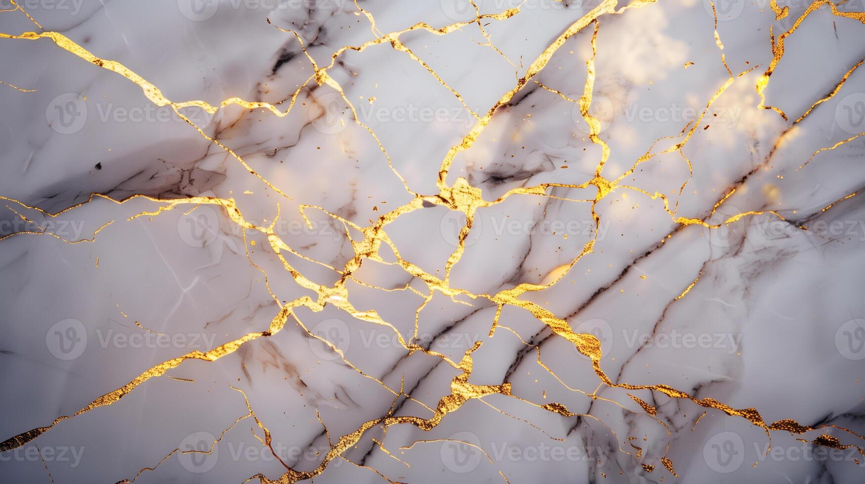 Elegant marble texture with striking golden veins for interior design inspiration photo