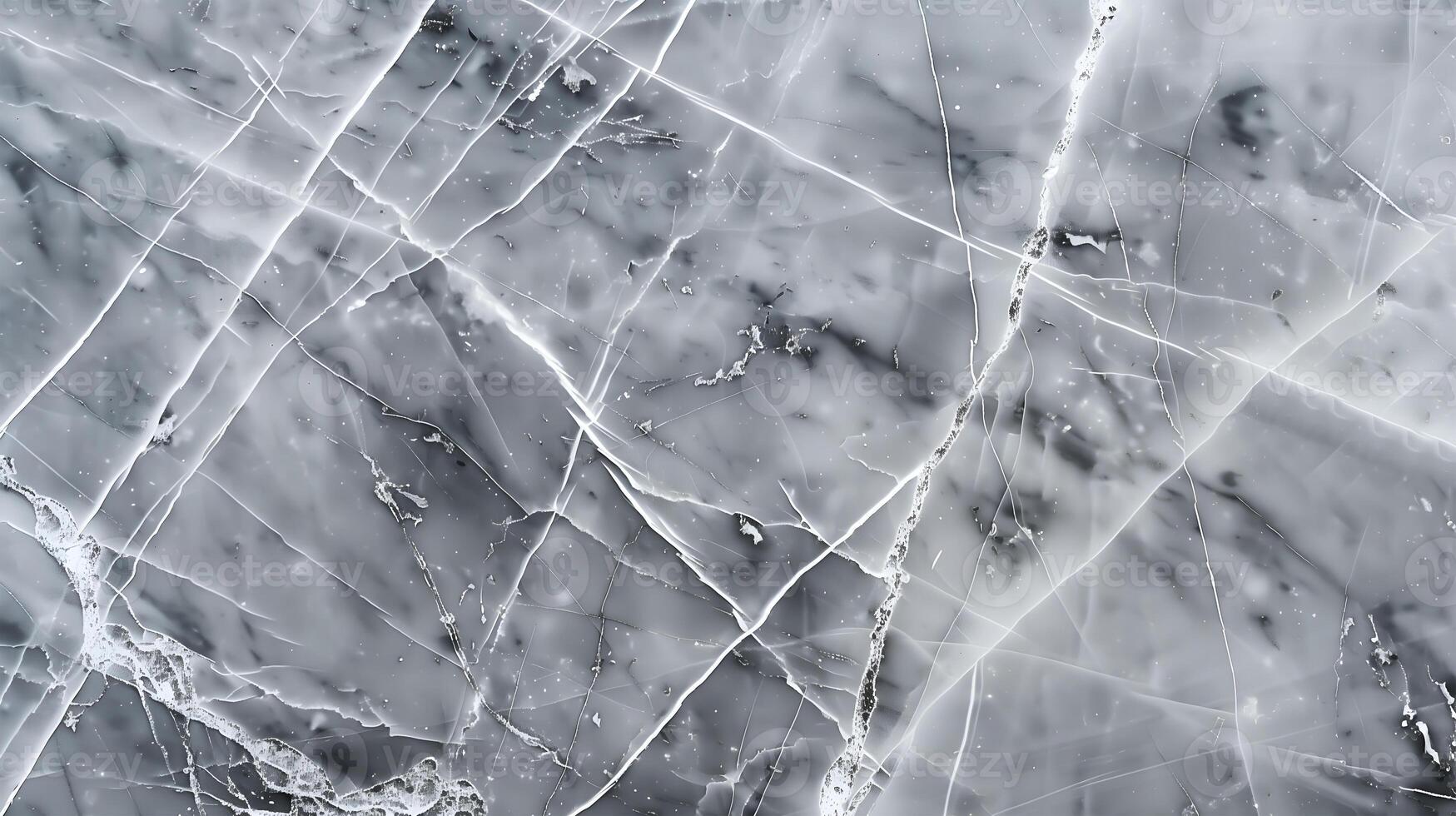 Elegant gray marble texture with intricate veining suitable for backgrounds or designs photo