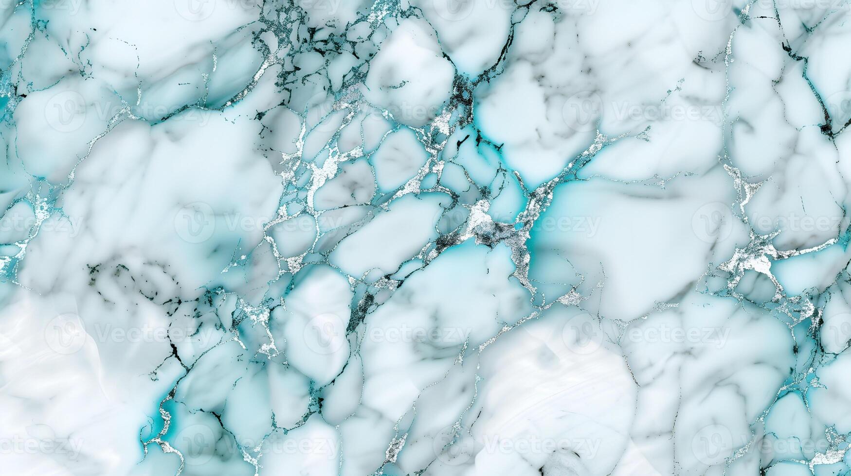 Elegant blue and white marble texture background with intricate veins and patterns photo