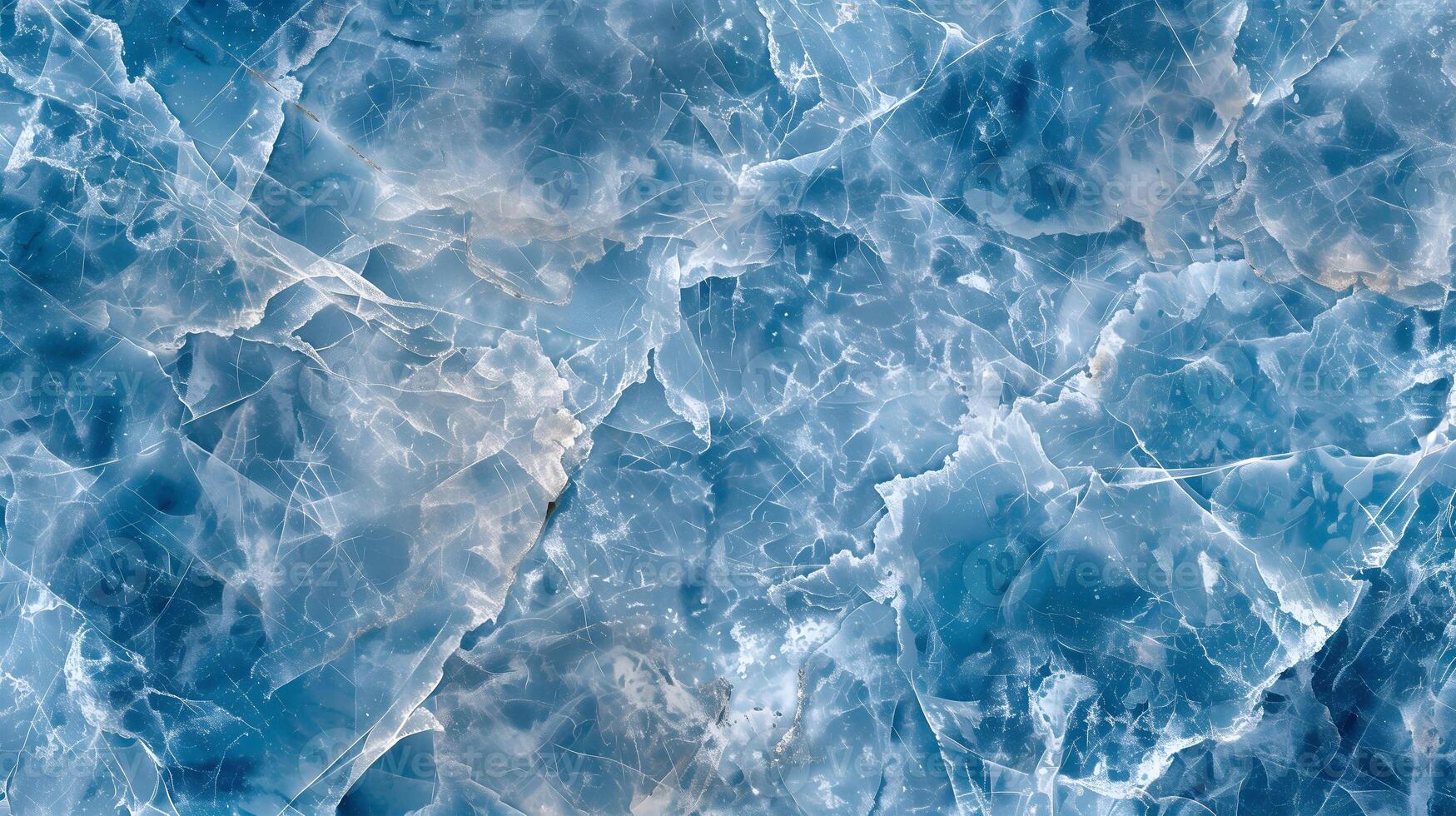 Close-up view of a blue marble texture background featuring intricate patterns and a glossy finish photo