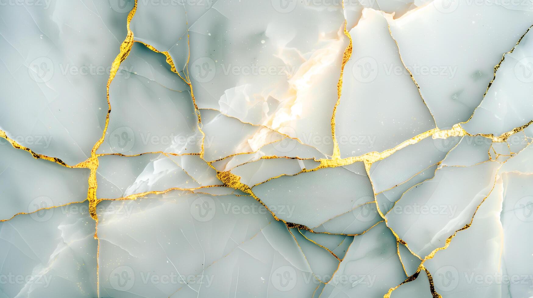 Elegant marble texture with golden veins displaying unique patterns and shades photo