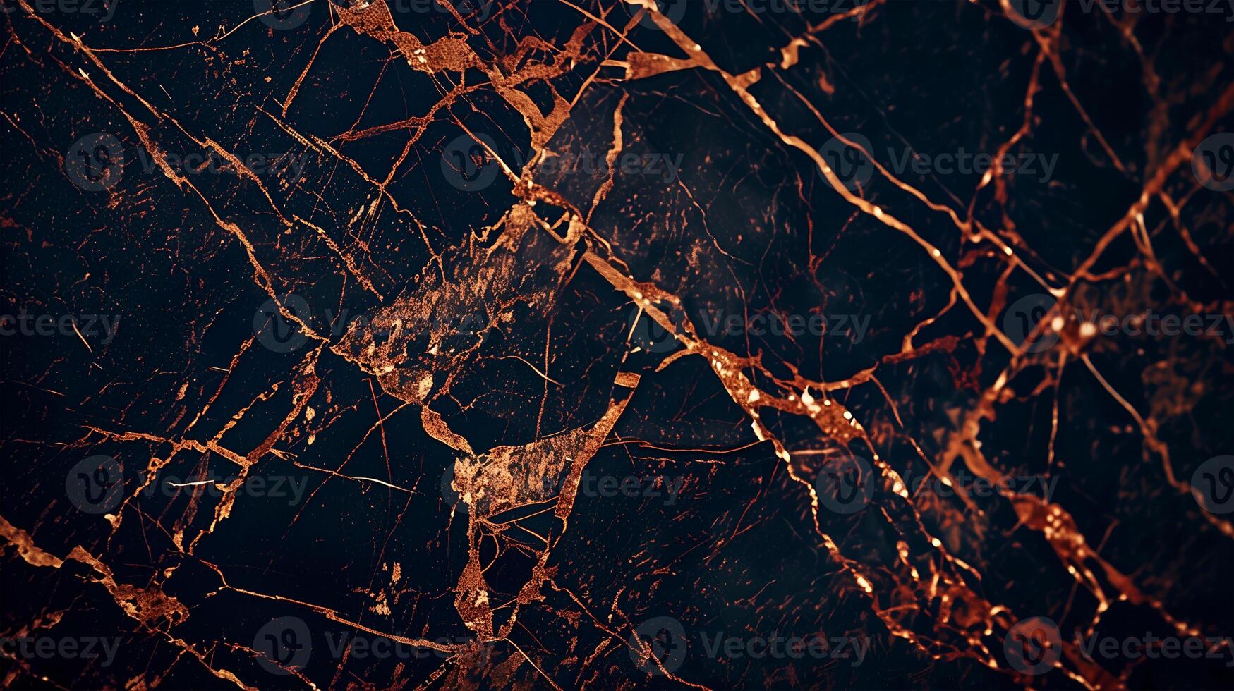 Elegant marble texture with striking golden veins on a dark background enhancing interior aesthetics photo
