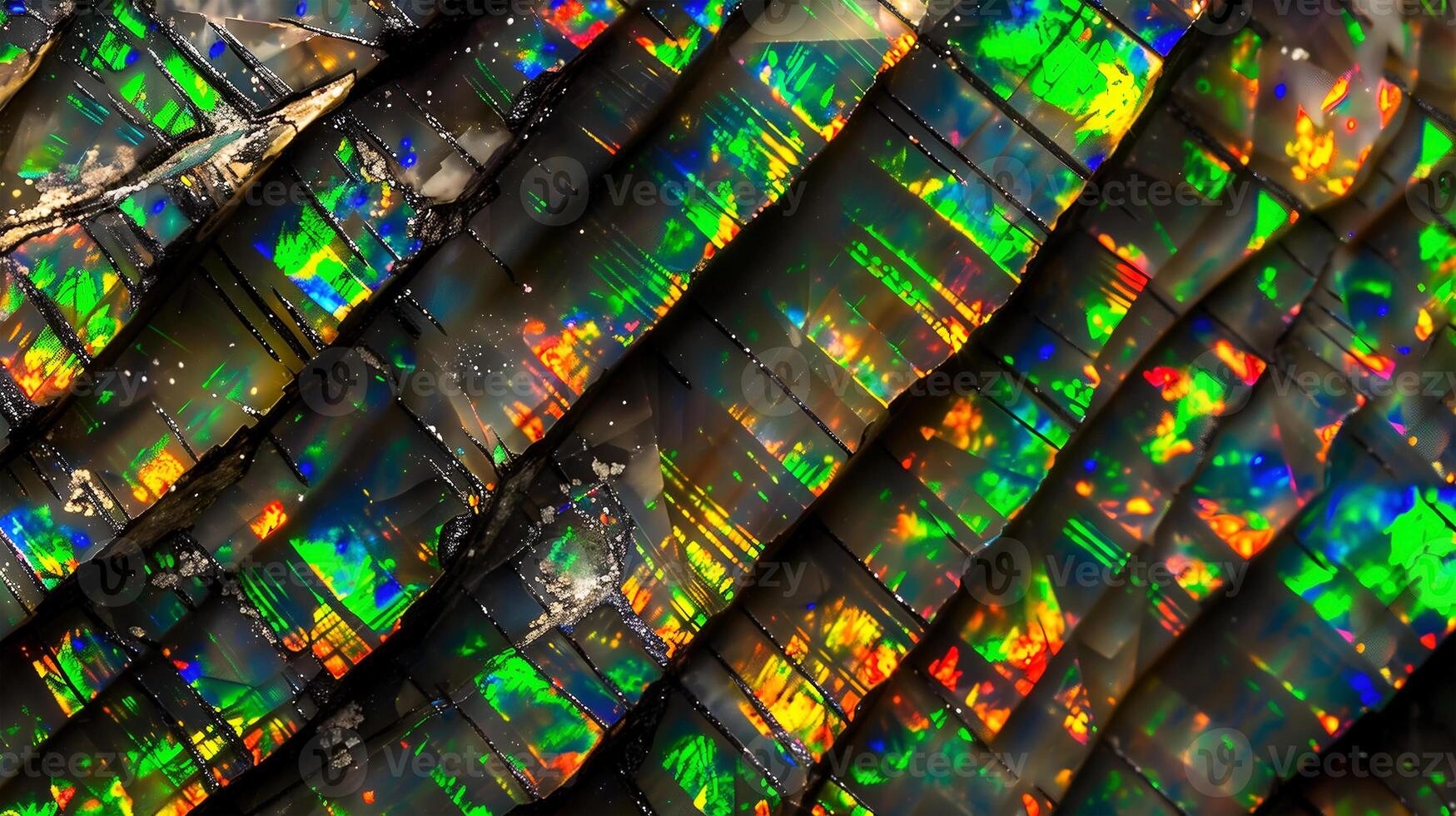 Colorful opal texture background showcasing vibrant hues and intricate patterns in natural light photo