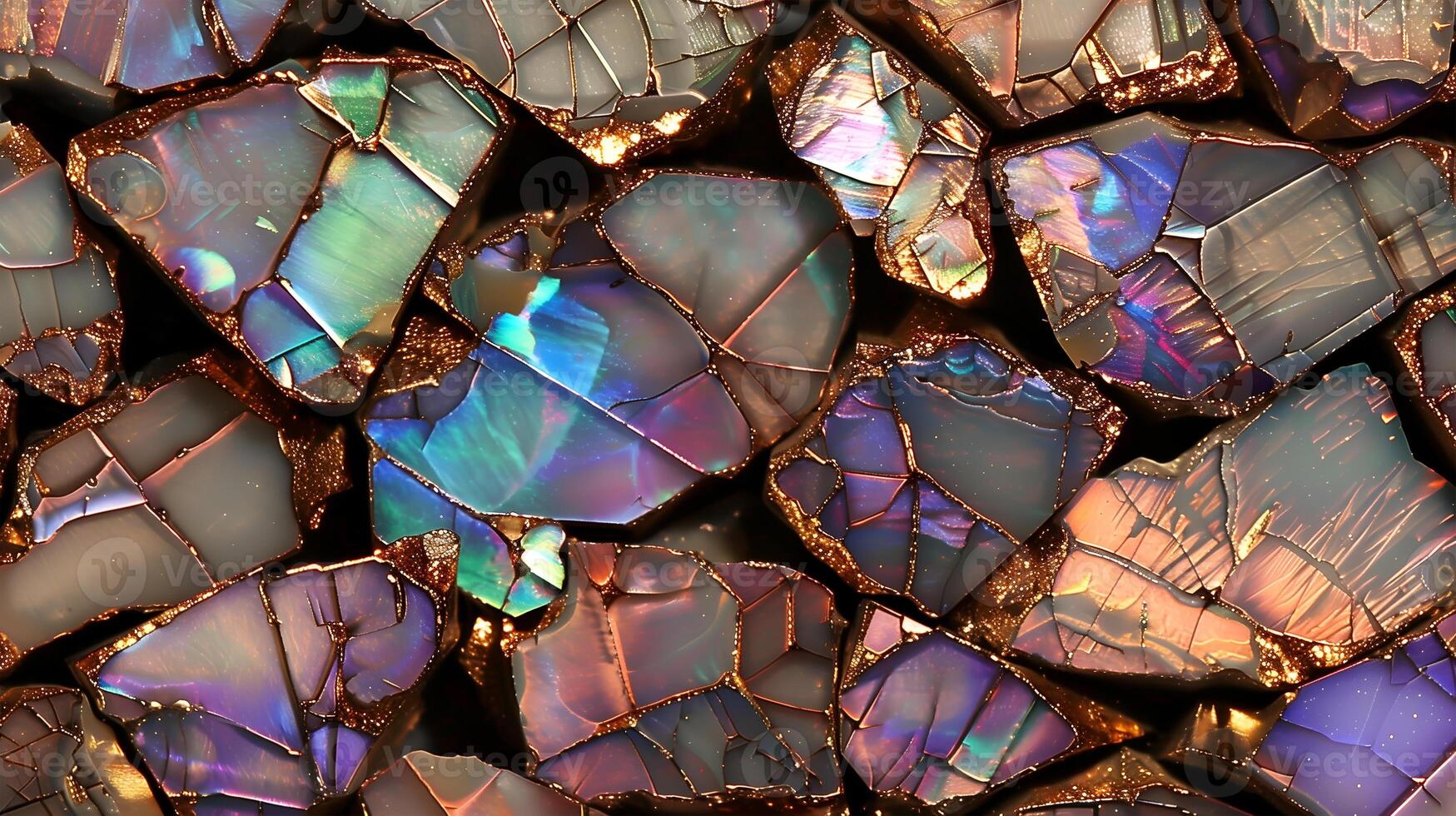 Elegant opal texture background with colorful patterns and intricate details photo
