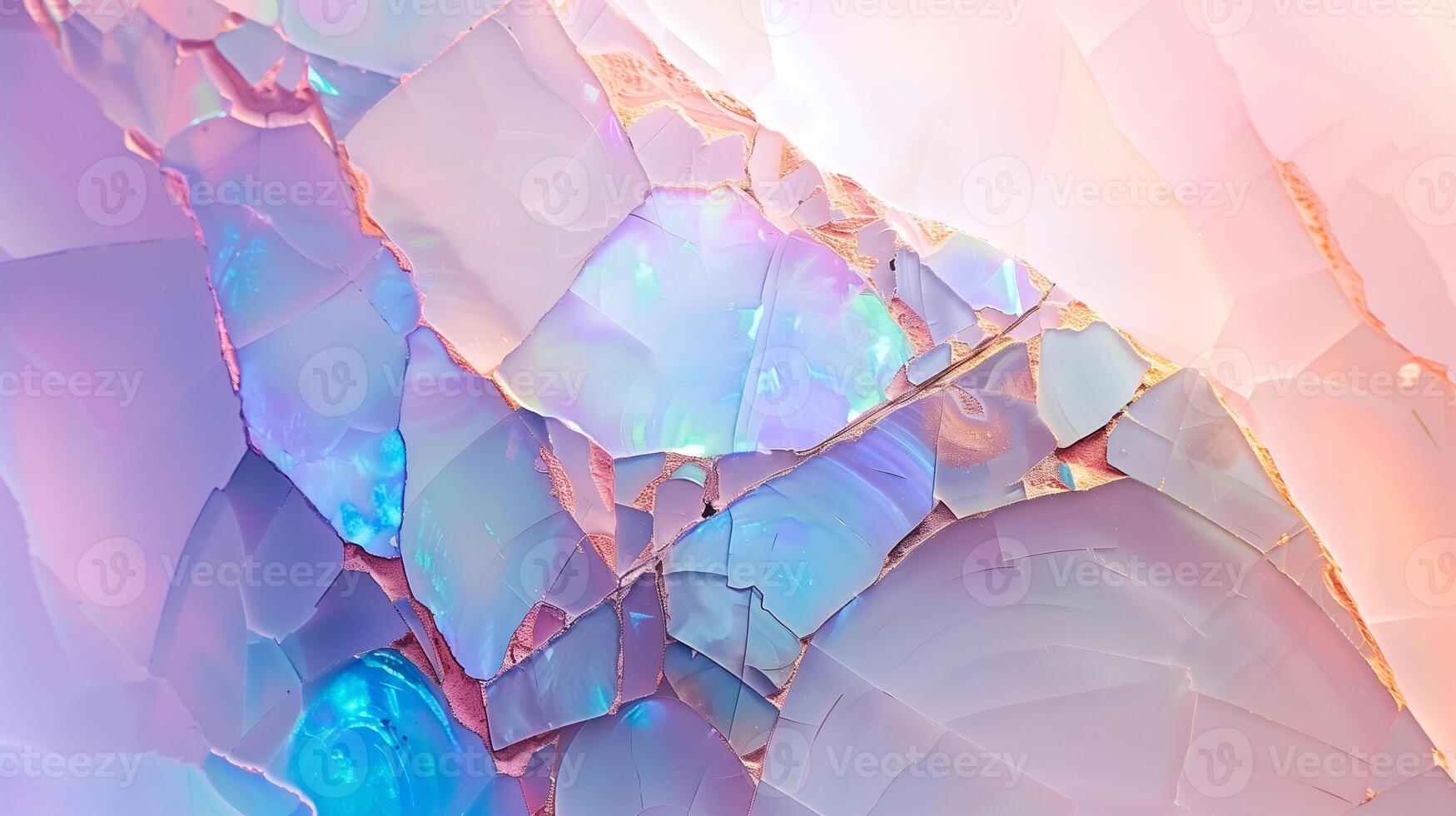 Beautiful opal texture background showcasing vibrant colors and layers of translucence photo