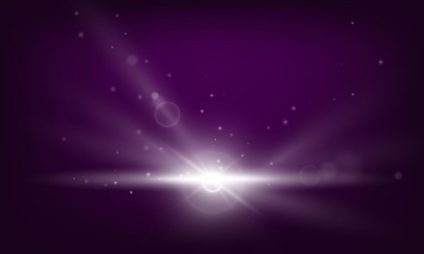 Cosmic explosion of star vector