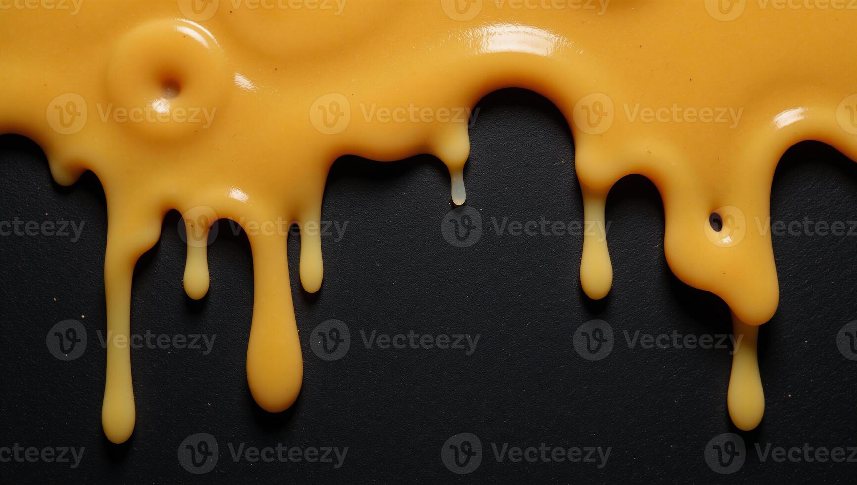Melted cheese patterns on textured background photo