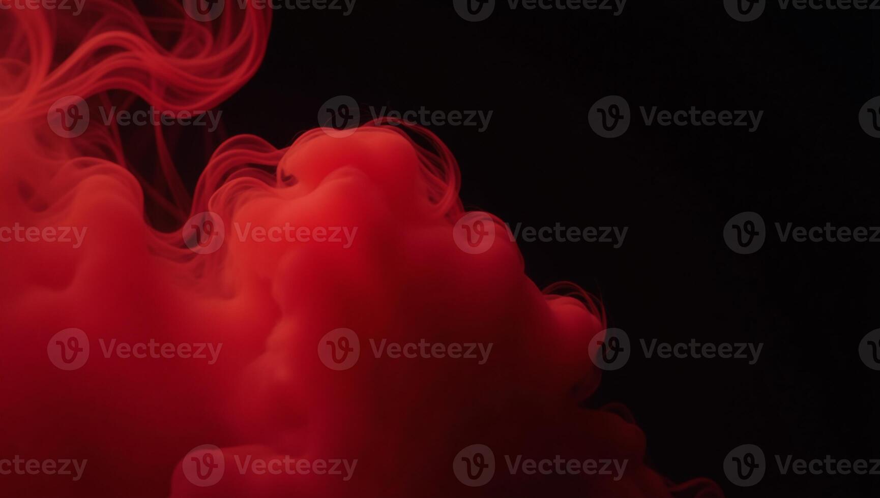 Abstract red misty fog on an isolated black backdrop evokes the texturerich atmosphere of smoke stages captures the essence of aromatherapy through visual storytelling Smoky Aroma Studio photo