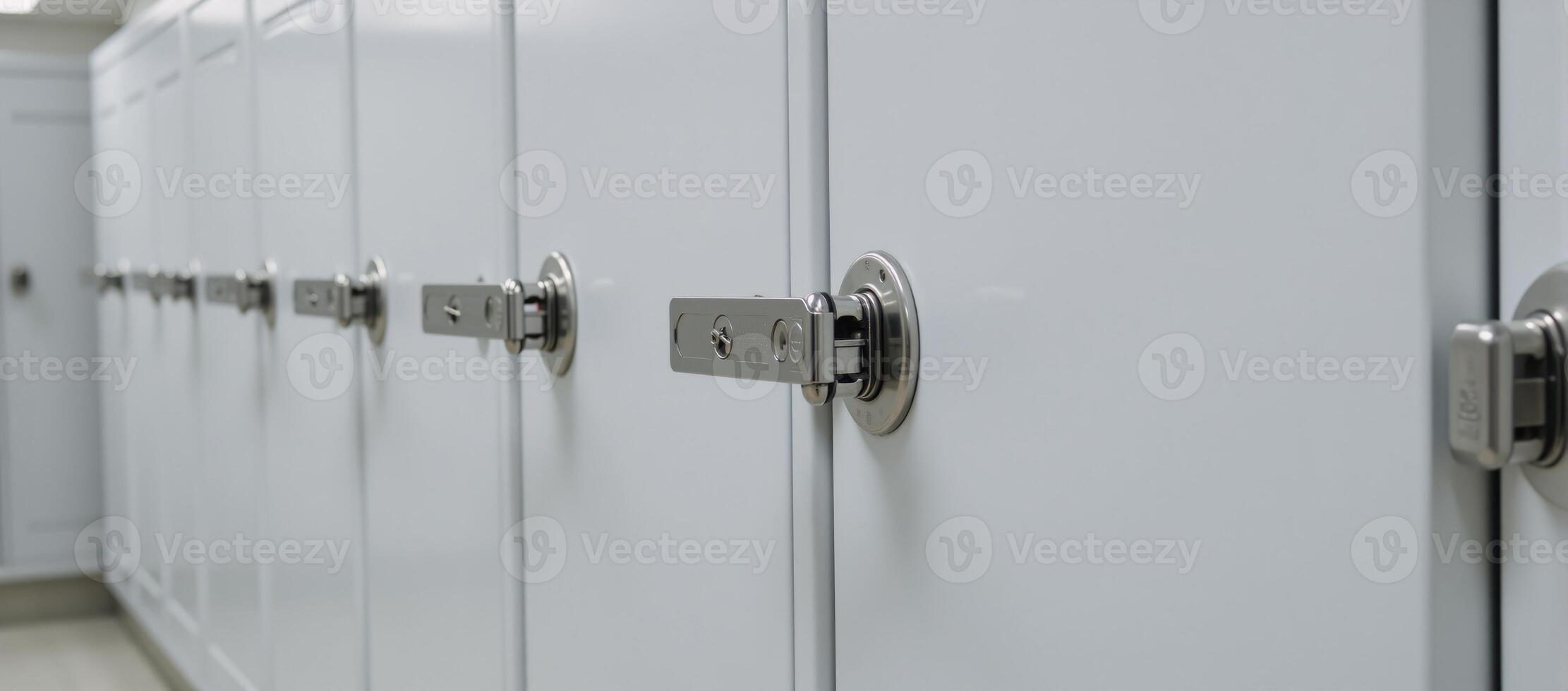 Shielded locker image showcasing secure data storage solution photo
