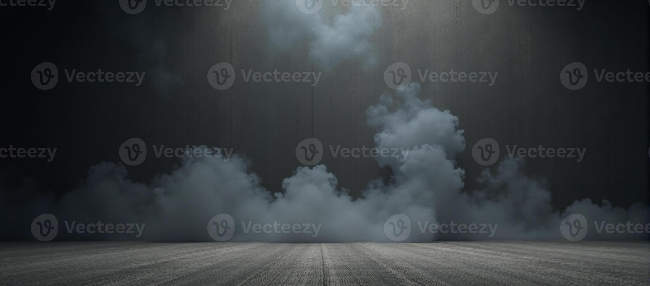 Dark grunge backdrop featuring smoky walls ideal for text placement and imbued with an eerie atmosphere highquality image photo