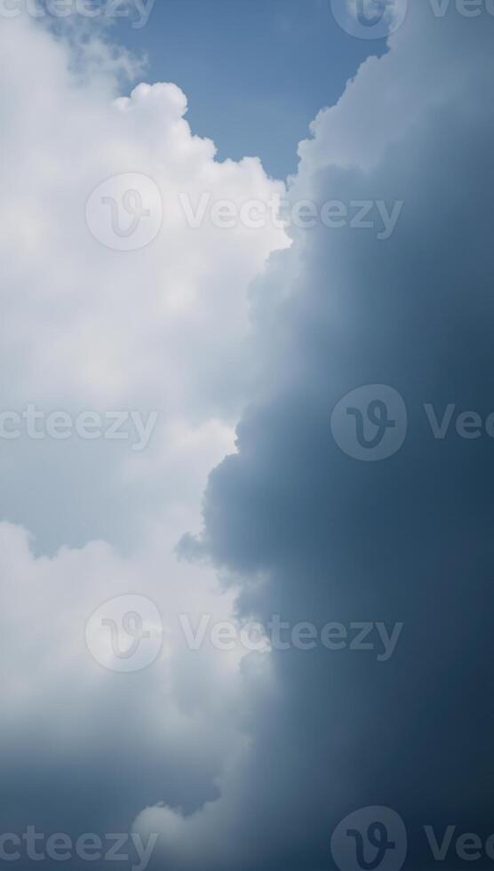 Foggy or cloudy atmosphere photo