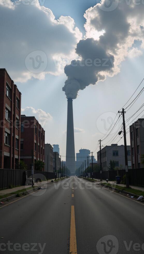Visual depiction showcasing environmental pollution pollution environment photo