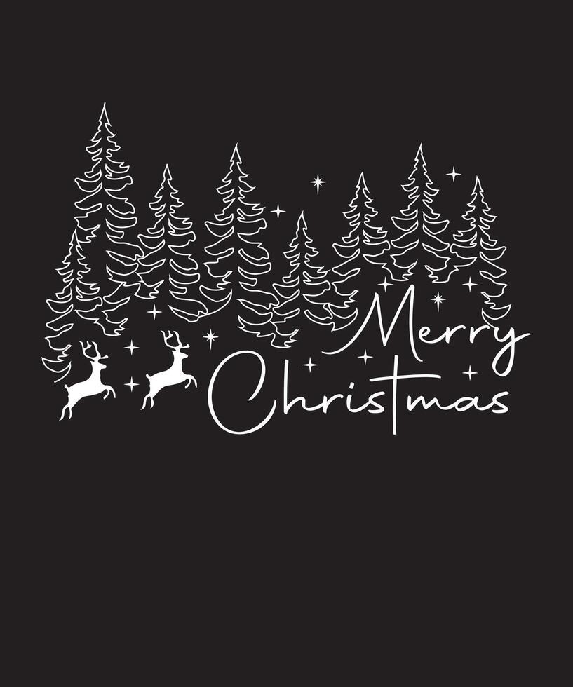 Happy merry Christmas vector