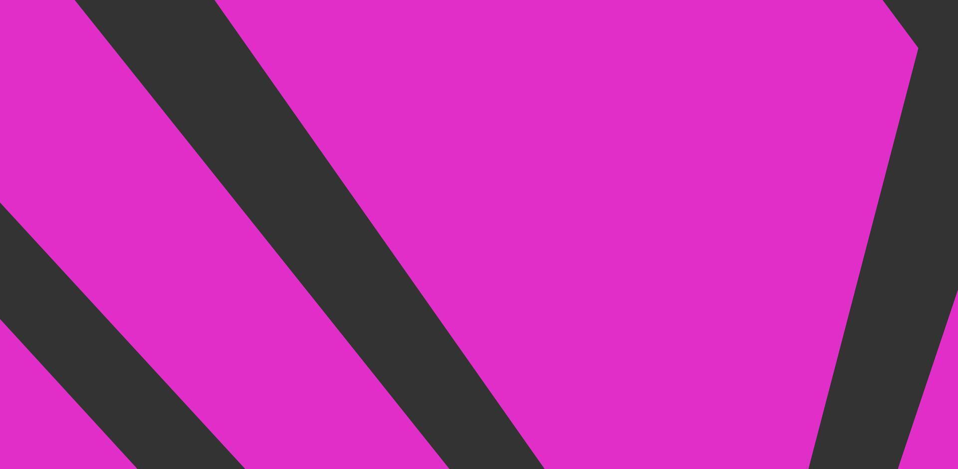 A dynamic geometric design featuring sharp black lines on a bold pink background vector