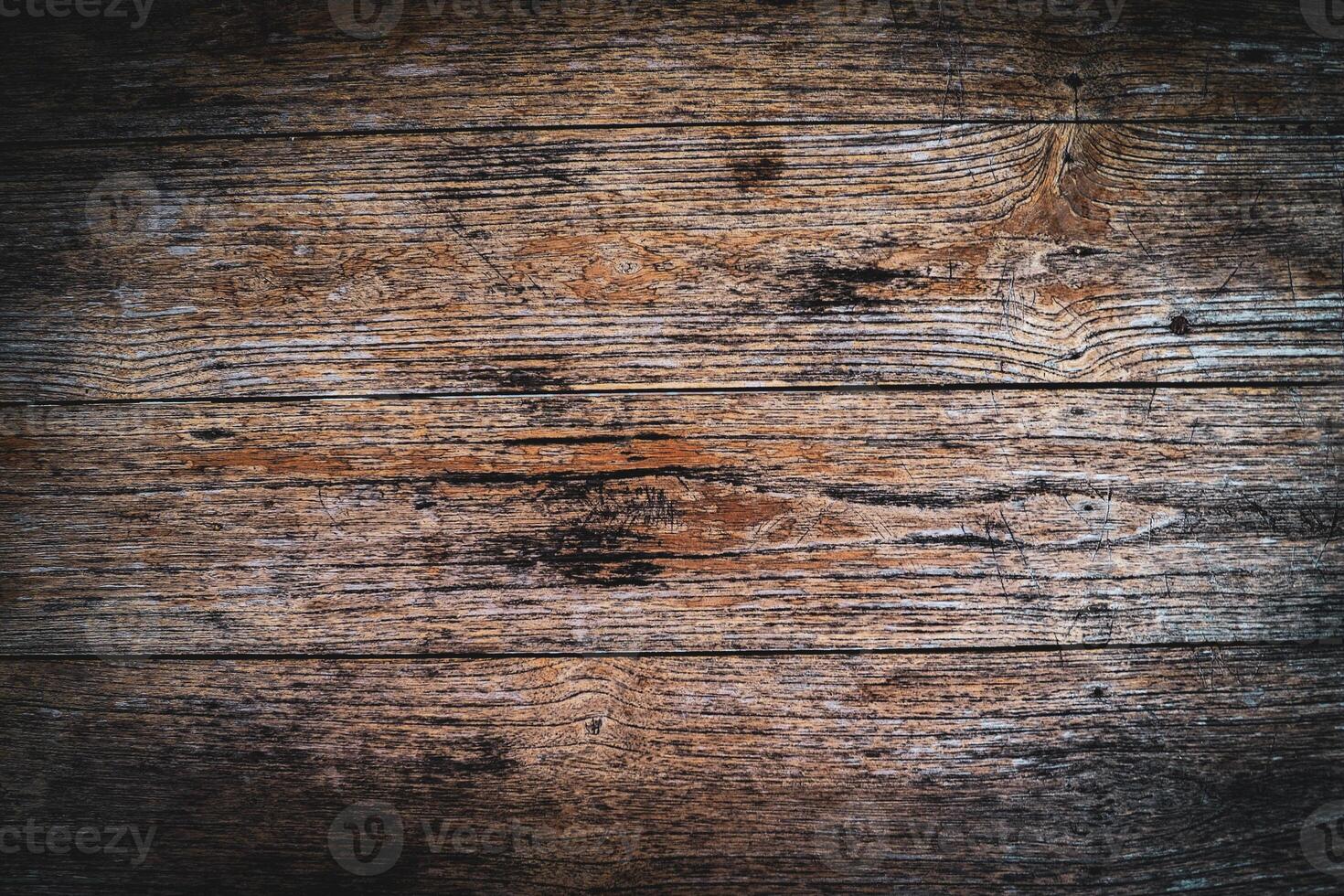 Old wooden texture background with dark wood texture photo