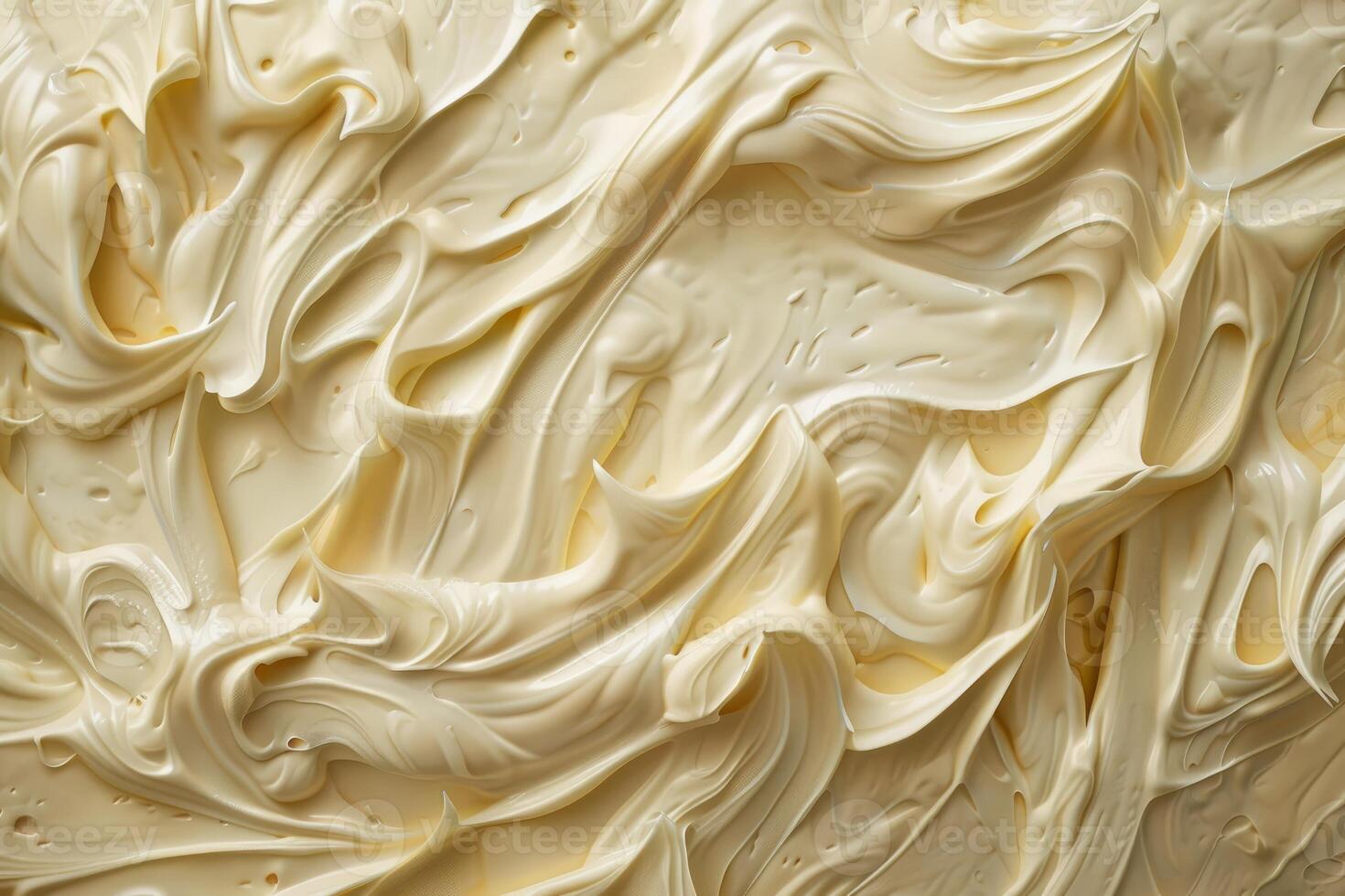 Creamy vanilla whipped texture abstract background photo