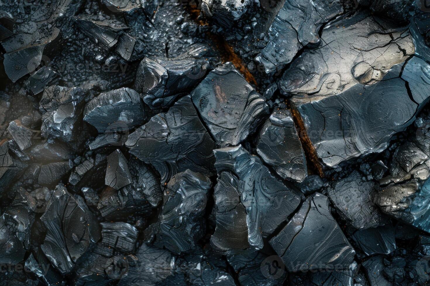 Black coal background forming abstract texture pattern photo
