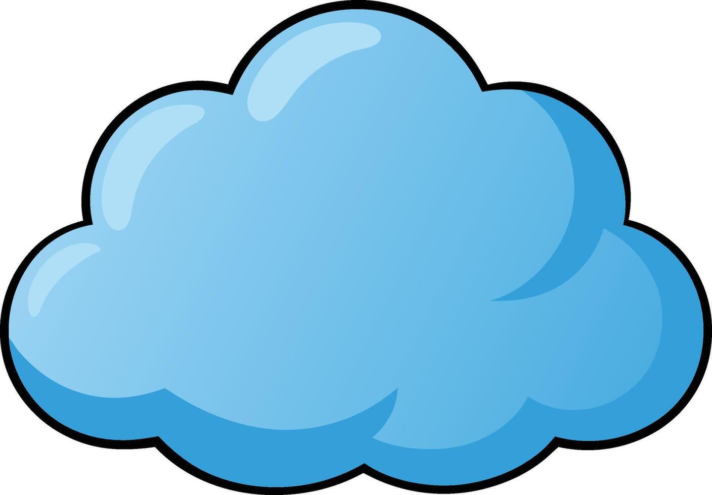 Animated Cloud Series vector