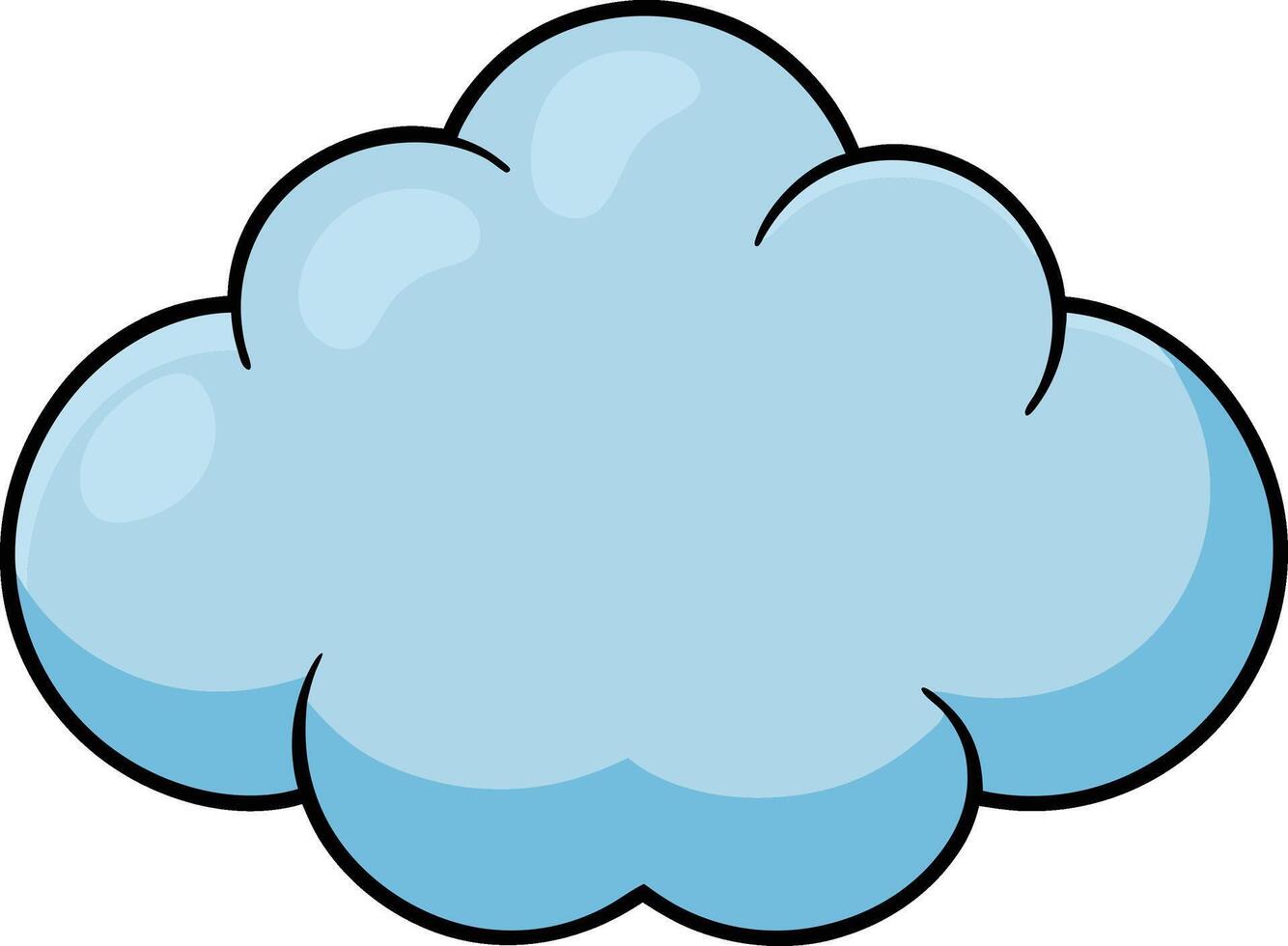 Soft Cloud Icons vector