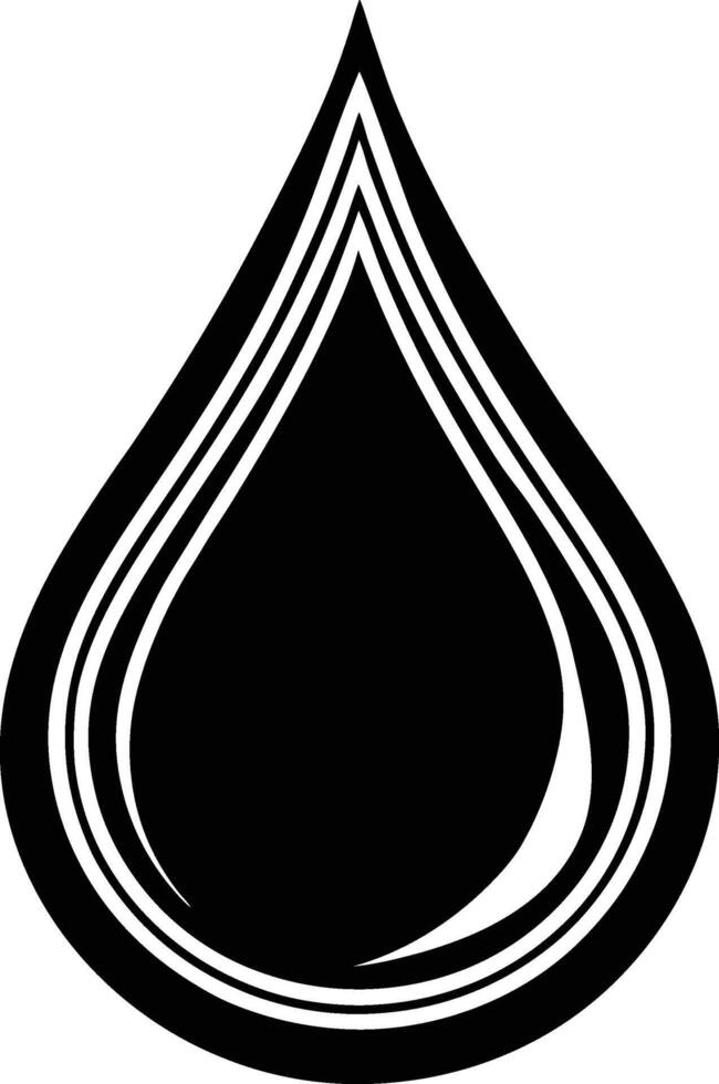 Refreshing Drop Design vector