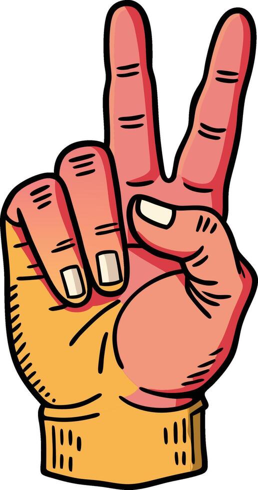 Hand Motion Sketches vector
