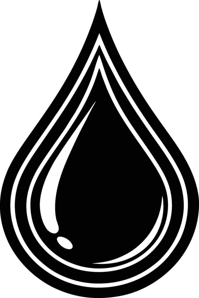 Fluid Nature Badge vector