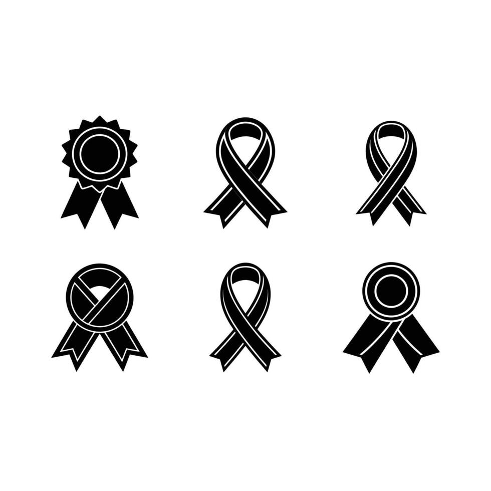 Unique ribbon line art for creative graphic design projects. vector