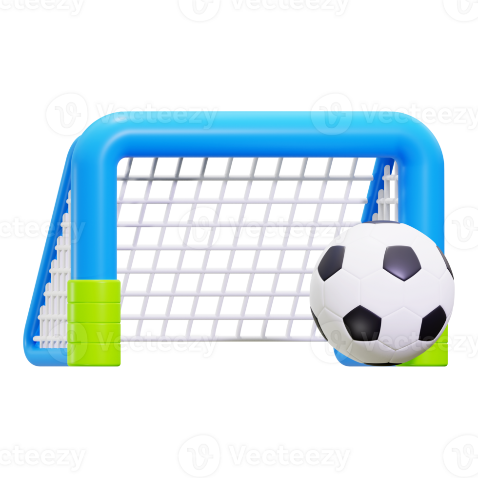 3d spelen voetbal icoon. geschikt voor sport- verwant ontwerpen, promotionele materialen, sport- blog, sociaal media berichten png