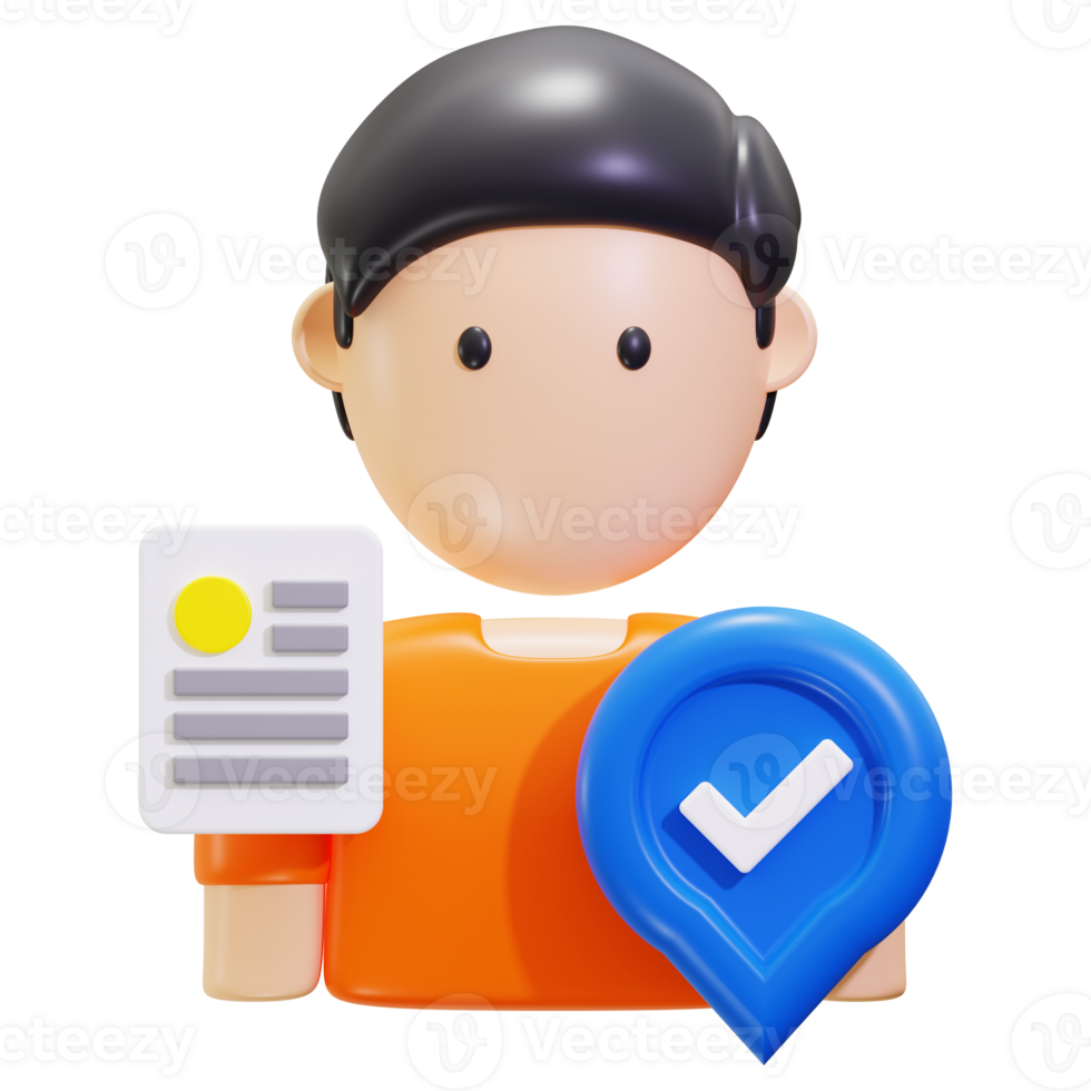 3d client icon. suitable for business presentations, e learning modules, infographic design, and social media posts png