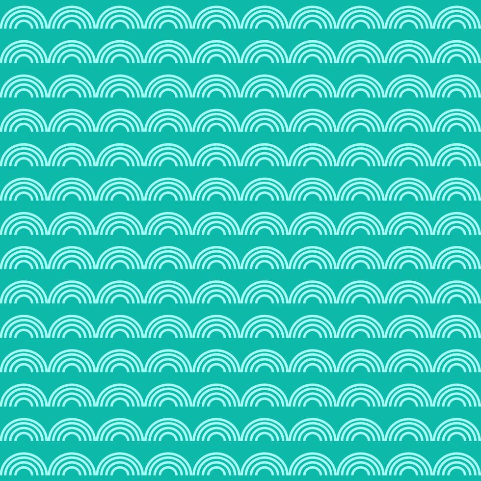 Cute geometric pattern. Hand drawn rainbow doodle seamless background in bright colors. Summer design. vector