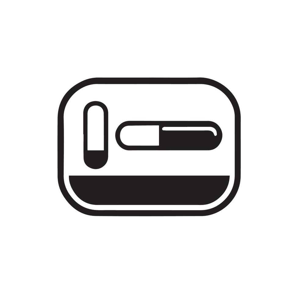 Medication Icon, Medical Logo, Healthcare Symbol, Ems Symbol vector