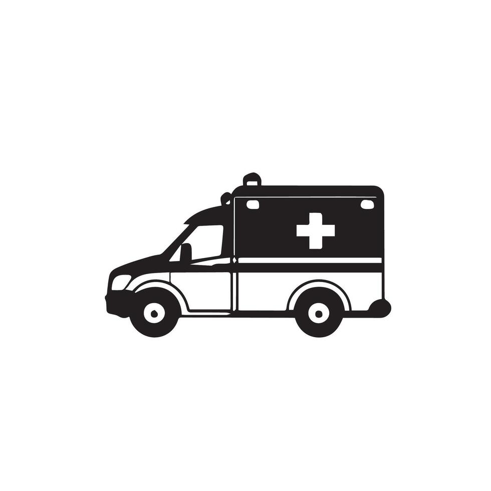 Ambulance Icon, Medical Doctor Icon, Medical Sign, Ems Symbol vector