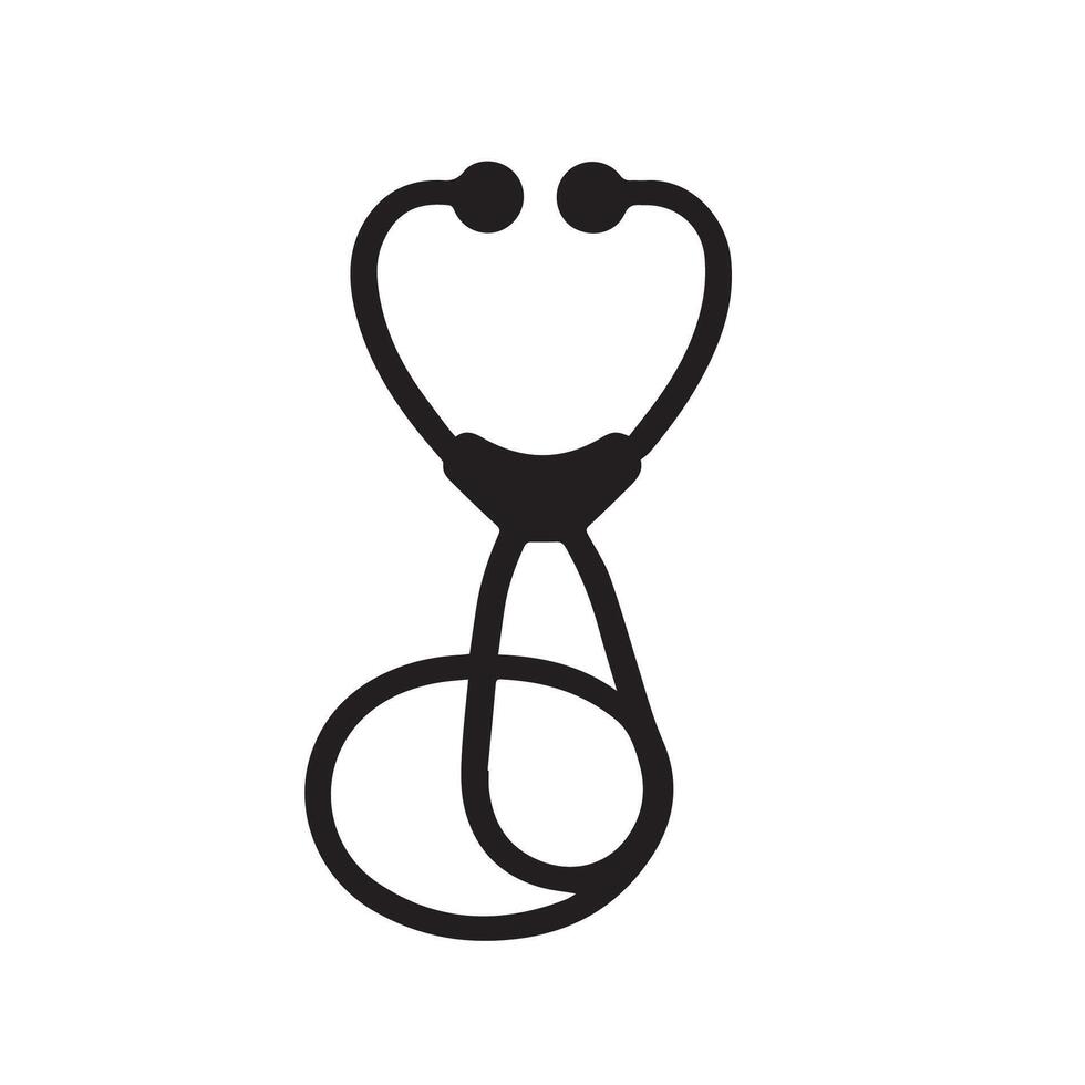 Stethoscope Icon, Health Symbol, Medical Symbol, Health vector