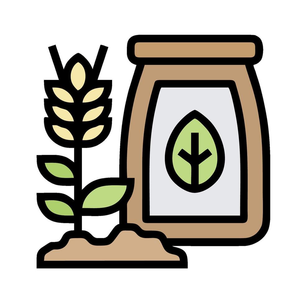 A jar with a plant and a plant inside vector