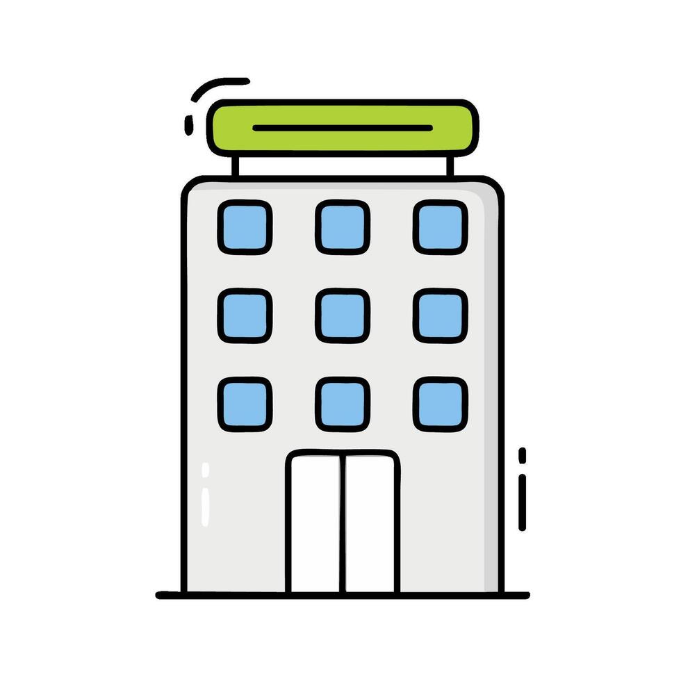 Building icon illustration vector